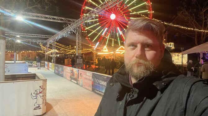 Weihnachtsmarkt Reutlingen 2025 David Drenovak auf Reutlinger Weihnachtsmarkt.