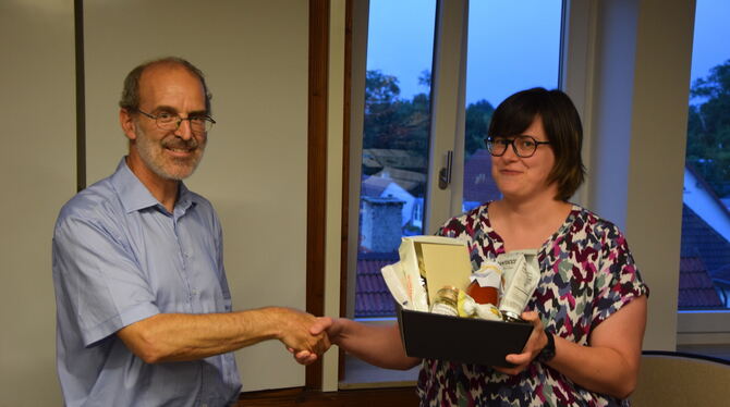 Verabschiedung Bei der Verabschiedung von Kämmerin Heidi Hahn im Juni dieses Jahres war Bürgermeister Dr. Jürgen Soltau noch persönlich anwesen