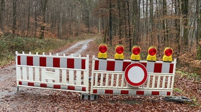 Verkehr Bis hierher und nicht weiter: Die Gemeindeverbindungsstraße von Belsen nach Beuren soll für den öffentlichen Verkehr dauerhaft g