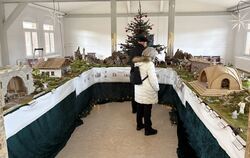 Am Dreikönigstag ist die 15 Meter lange Krippe mit 16 Stationen aus dem Leben Jesu noch einmal zu sehen.