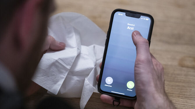 lbn, brb, #ltwbw26, CDU, Gesundheit, Parteien Man muss sich nicht ins Wartezimmer schleppen: Auch telefonisch kann man sich krankschreiben lassen. Viele Ärzte stehen hinter d