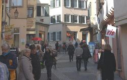 Die Neckargasse in der Tübinger Altstadt. GEA-FOTO: -JK